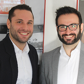 Mediaberater Patrick Hayeck, FUNKE Media Sales NRW & Florian Wels
